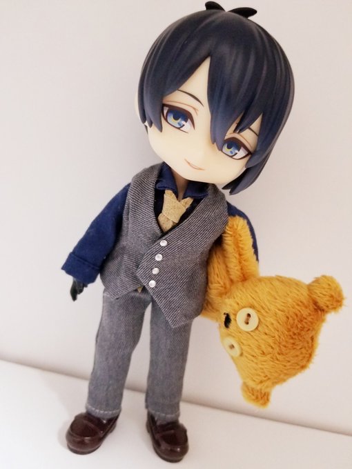 スーツベストにクマ🐻純情ロマンチカスーツフェチな私にとって衝撃的出会いでした😭❤️❤️ スーツベストにクマ🐻純情ロマンチカスーツフェチな私にとって衝撃的出会いでした😭❤️❤️