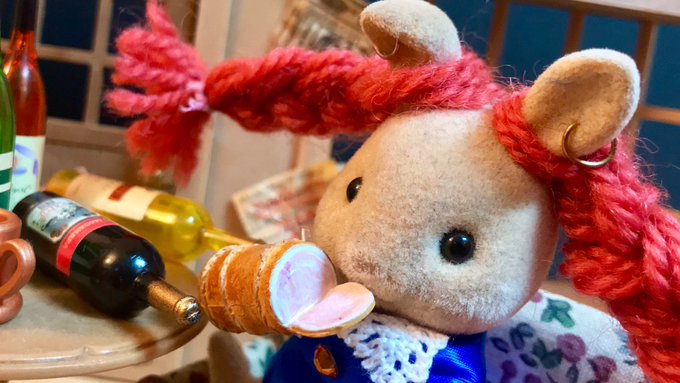 天空の城ラピュタよりドーラの肉ハム #いい肉の日 #大人のシルバニア 天空の城ラピュタよりドーラの肉ハム #いい肉の日 #大人のシルバニア