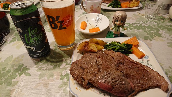今日の、たくのみ。Firestone Walker Doublusんんん、濃い、やっぱうめえええそして、今日は、いいお肉 今日の、たくのみ。Firestone Walker Doublusんんん、濃い、やっぱうめえええそして、今日は、いいお肉