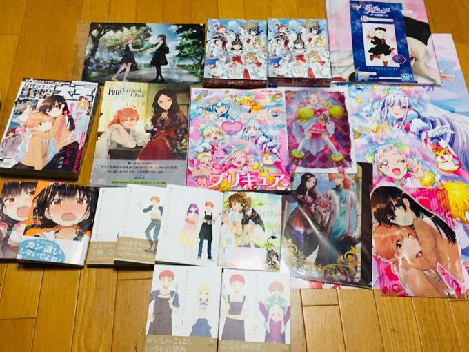 京都で購入したグッズです。やがて君になるクリアファイルに嵐山でかったごちうさ饅頭。FGOmemories Ⅰ にアニメー 京都で購入したグッズです。やがて君になるクリアファイルに嵐山でかったごちうさ饅頭。FGOmemories Ⅰ にアニメー