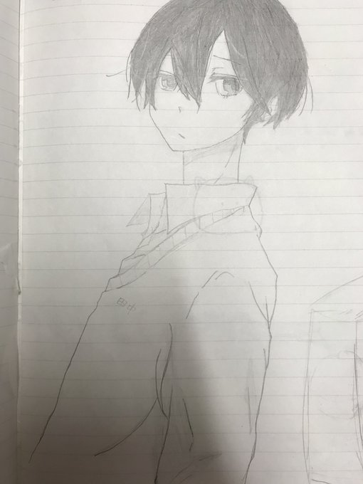 最近暇すぎて絵ばっかり描いてる笑笑わかる人はわかる!なぜかティッピーが裏写りしてるし笑笑#田中くんはいつもけだるげ#ごち 最近暇すぎて絵ばっかり描いてる笑笑わかる人はわかる!なぜかティッピーが裏写りしてるし笑笑#田中くんはいつもけだるげ#ごち