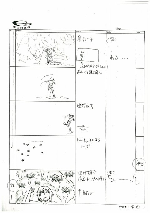 おはようなんだもん。今日も「絶対防衛レヴィアタン」第3話の絵コンテをアップするんだもん♪ヨルムがトリプに追い掛けられてる おはようなんだもん。今日も「絶対防衛レヴィアタン」第3話の絵コンテをアップするんだもん♪ヨルムがトリプに追い掛けられてる