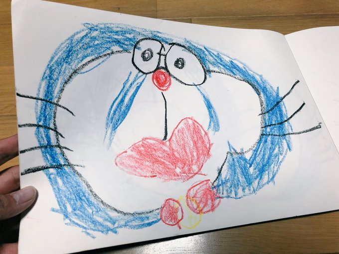 子供の頃、あまりにもドラえもんが好き過ぎた結果ドラえもんの落書きだけで埋まった、お絵かきノートが出てきてめちゃめちゃ笑っ 子供の頃、あまりにもドラえもんが好き過ぎた結果ドラえもんの落書きだけで埋まった、お絵かきノートが出てきてめちゃめちゃ笑っ