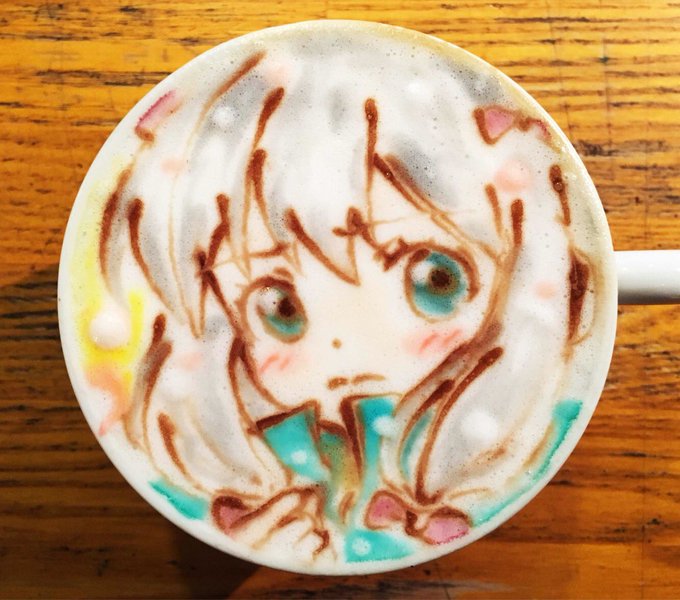 ラテアート【和泉 紗霧】@エロマンガ先生LatteArt【Eromanga Sensei】本日お誕生日で一杯。Happy ラテアート【和泉 紗霧】@エロマンガ先生LatteArt【Eromanga Sensei】本日お誕生日で一杯。Happy