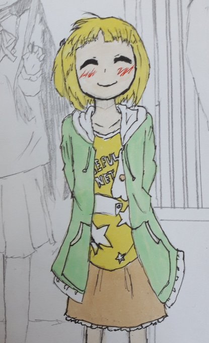 久しぶりにアリスと蔵六の紗名描いてみた!!ほか2人も描いたけど色塗るのが少しめんどくさかった...さらにコピックの在庫が 久しぶりにアリスと蔵六の紗名描いてみた!!ほか2人も描いたけど色塗るのが少しめんどくさかった...さらにコピックの在庫が