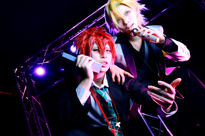 <cos>「We Are 麻天狼 即ぶちかますぜ」👔凪ちん🥂かのん撮影:かるたさん <cos>「We Are 麻天狼 即ぶちかますぜ」👔凪ちん🥂かのん撮影:かるたさん