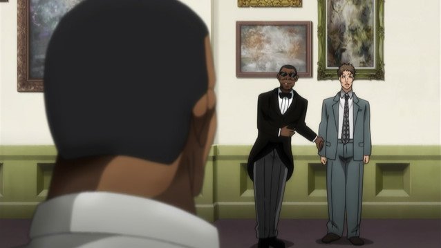 大統領よりも存在を知られた男、マホメド・アライ。モチーフはもちろんモハメド・アリ #baki_anime 大統領よりも存在を知られた男、マホメド・アライ。モチーフはもちろんモハメド・アリ #baki_anime