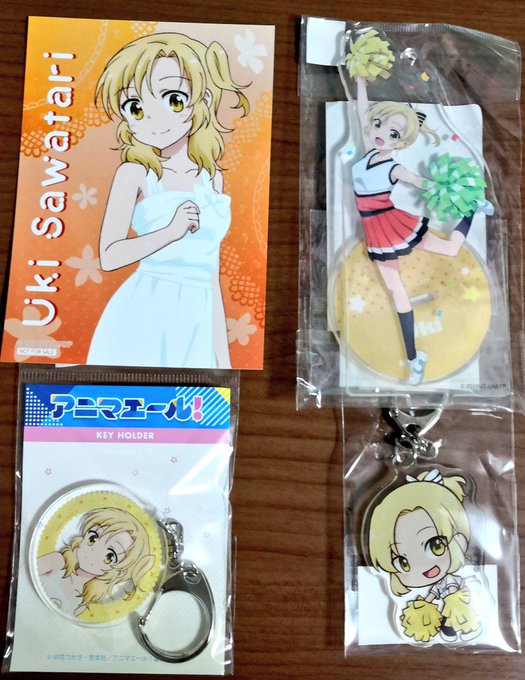 ゲーマーズ池袋店の #アニマエール ポップアップストアに行ってきました。特典は宇希もらえました〜✌ ゲーマーズ池袋店の #アニマエール ポップアップストアに行ってきました。特典は宇希もらえました〜✌