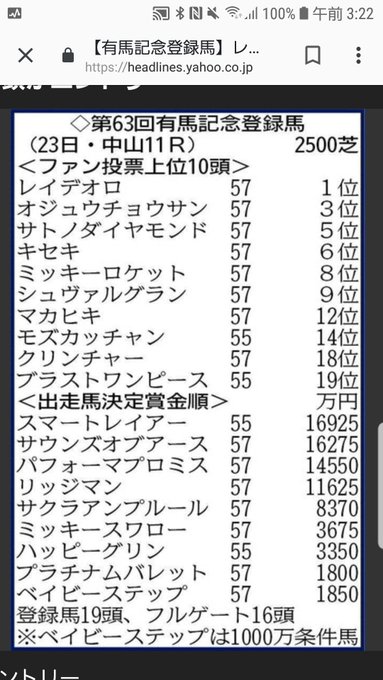 ハッピーグリン穴候補。ベイビーステップて… ハッピーグリン穴候補。ベイビーステップて…