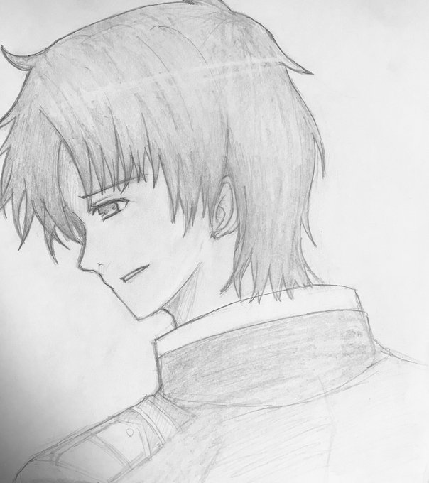 「本当に……俺はこいつを、どういうやつだと思ってるんだろうな……?」ってところをイメージして描いたヴィレム#すかすか 「本当に……俺はこいつを、どういうやつだと思ってるんだろうな……?」ってところをイメージして描いたヴィレム#すかすか