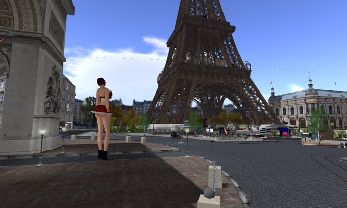 SLのパリは静かだった、、 #SecondLife #GIGANT #巨大娘 #巨大女 #giantess SLのパリは静かだった、、 #SecondLife #GIGANT #巨大娘 #巨大女 #giantess