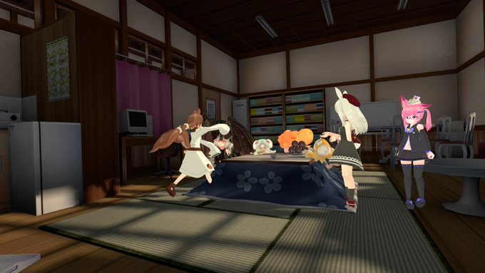 #昨日のVRChatGJ部再現ワールドめっちゃ良い #昨日のVRChatGJ部再現ワールドめっちゃ良い