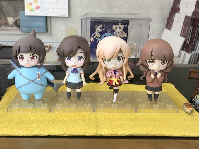 デカール補修のため修理してました、なにゃことみらいちゃんをエーデルさんに納めてきました。このねんどろろこどるはフィギュア デカール補修のため修理してました、なにゃことみらいちゃんをエーデルさんに納めてきました。このねんどろろこどるはフィギュア