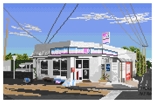 ➡️ #pixelart #ドット絵 #君の名は #秒速5センチメートル #聖地巡礼 アイショップ石堂大平店です。 ➡️ #pixelart #ドット絵 #君の名は #秒速5センチメートル #聖地巡礼 アイショップ石堂大平店です。