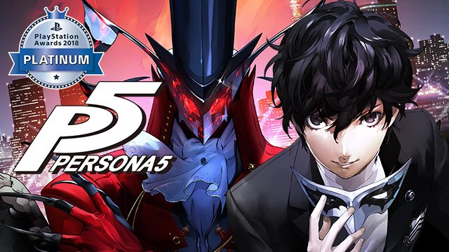 PlayStation Awards 2018で #ペルソナ5 が「Platinum Prize」を頂戴した!なんと # PlayStation Awards 2018で #ペルソナ5 が「Platinum Prize」を頂戴した!なんと #