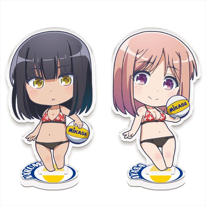 【グッズ】『はるかなレシーブ』より、成美&彩紗の"ペアアクリルスタンド"+"ぷにこれ!キーホルダー"が発売決定!アクリル 【グッズ】『はるかなレシーブ』より、成美&彩紗の"ペアアクリルスタンド"+"ぷにこれ!キーホルダー"が発売決定!アクリル