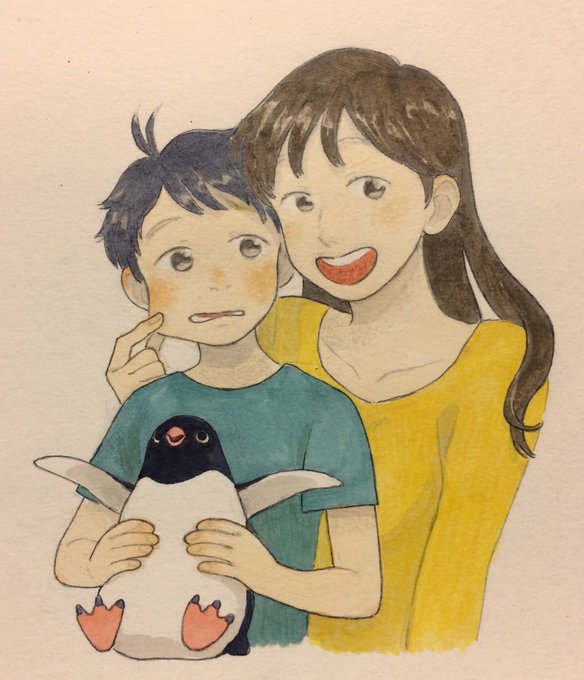 ペンギン・ハイウェイ観た時の絵です ペンギン・ハイウェイ観た時の絵です