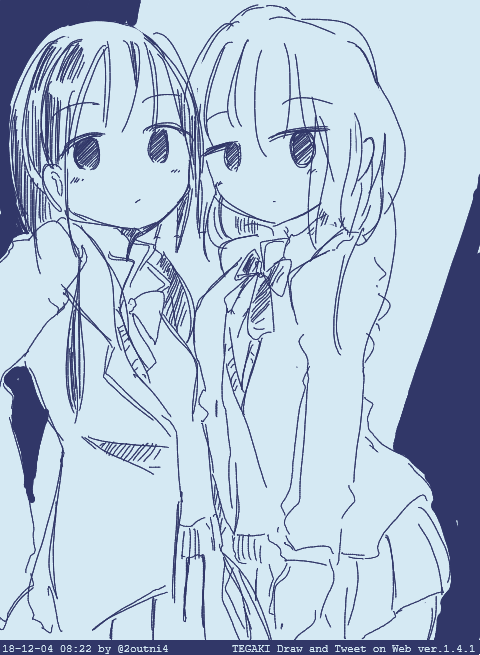 おはチトユー #少女終末旅行 #tegaki_dt おはチトユー #少女終末旅行 #tegaki_dt