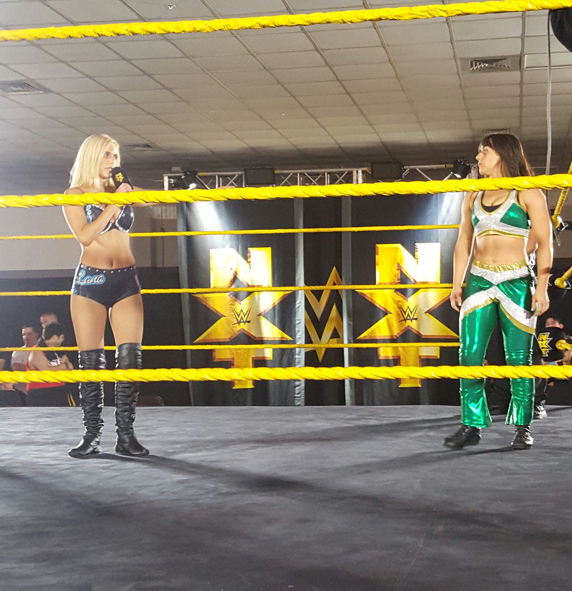 RT @PaulPaul_17: @LanaWWE @WWENXT @NikkiCrossWWE How cool!

P.S. I got to see the tag match in NXT in person! https://t.co/Xww1SjyxbT