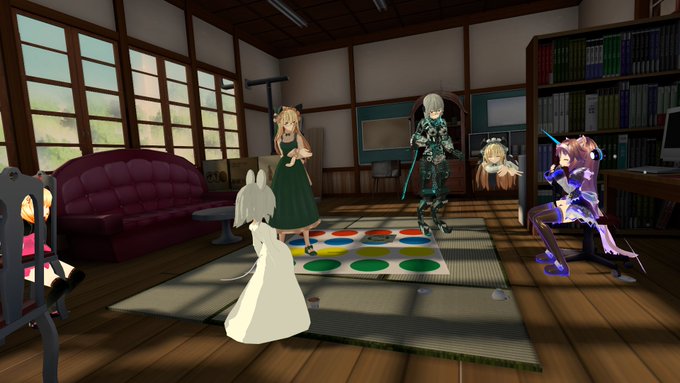 1. GJ部に人がいたのでエモかった2. この椅子の形状VRCで有能では3. ogaさんに教えてもらった自撮りに適切なワ 1. GJ部に人がいたのでエモかった2. この椅子の形状VRCで有能では3. ogaさんに教えてもらった自撮りに適切なワ
