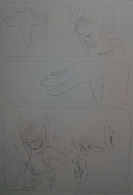 お墓とジャンヌとキュピィちゃん①#オレカバトル お墓とジャンヌとキュピィちゃん①#オレカバトル