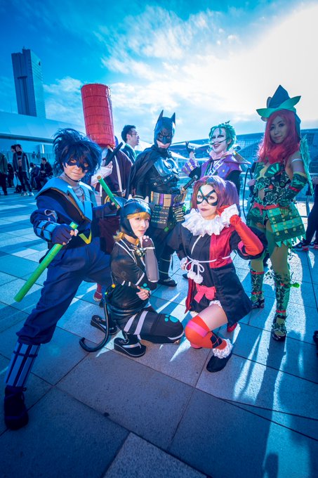 ニンジャバットマン集合!!🦇写真/saoriさん#ニンジャバットマン#東京コミコン2018 #東京コミコンコスプレ ニンジャバットマン集合!!🦇写真/saoriさん#ニンジャバットマン#東京コミコン2018 #東京コミコンコスプレ
