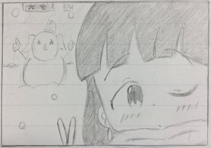本日の絵です✨#kinmosa今年も雪降るかな~⛄ 本日の絵です✨#kinmosa今年も雪降るかな~⛄