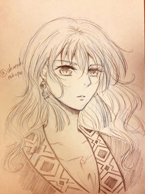 久しぶりにヨナちゃん描いたで#暁のヨナ 久しぶりにヨナちゃん描いたで#暁のヨナ