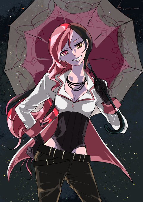 ニオポリタン #RWBYぱっと見上品そうなのに割とニヤニヤ笑うシーン多いところが好きです ニオポリタン #RWBYぱっと見上品そうなのに割とニヤニヤ笑うシーン多いところが好きです