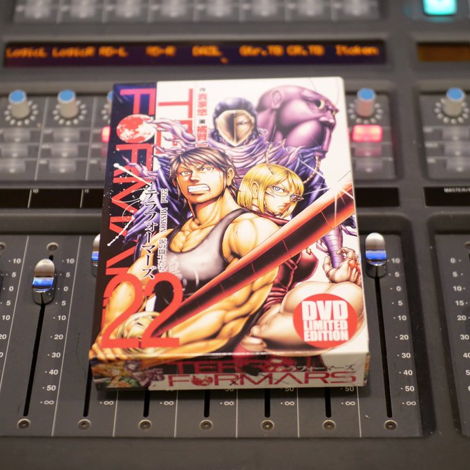 テラフォーマーズ22巻(OVA DVD同梱版)和田貴史、音楽担当しております! テラフォーマーズ22巻(OVA DVD同梱版)和田貴史、音楽担当しております!