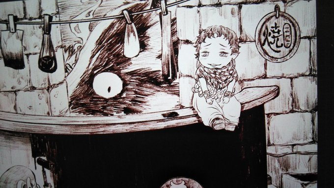 ハクミコのファンイラスト、線画ほぼほぼ完成ー!!!!色つけが楽しみ☺☺ ハクミコのファンイラスト、線画ほぼほぼ完成ー!!!!色つけが楽しみ☺☺