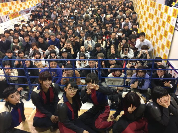 タワレコ新宿こないだのぐーるるもかなり入ってたけど、やっぱりBiSHすげーな タワレコ新宿こないだのぐーるるもかなり入ってたけど、やっぱりBiSHすげーな