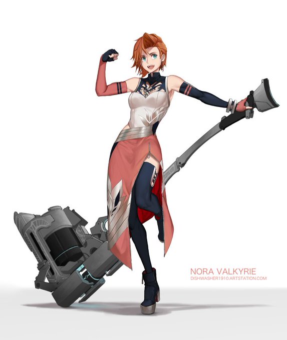 "Nora Valkyrie - RWBY 3.0" by dishwasher1910 Bach Do氏のイラストレー "Nora Valkyrie - RWBY 3.0" by dishwasher1910 Bach Do氏のイラストレー