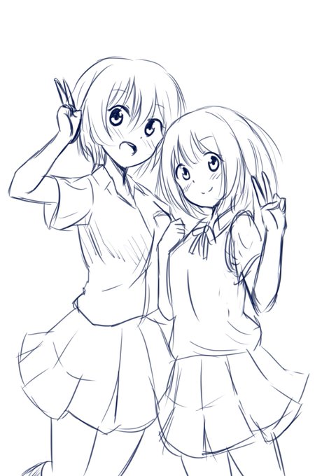 あさがおと加瀬さん。が尊すぎて描きたくなった あさがおと加瀬さん。が尊すぎて描きたくなった