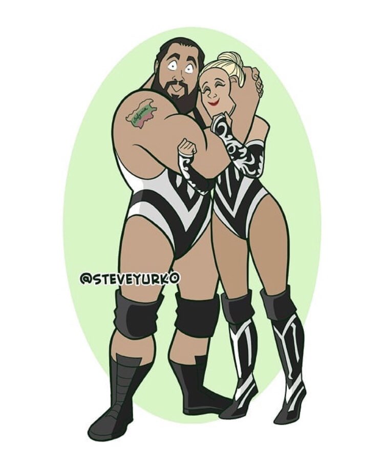 Show @RusevBUL and I your #Ravishing art to be featured on #LanaDay & #RusevDay ????❤️???? https://t.co/UjNgXg2bWK