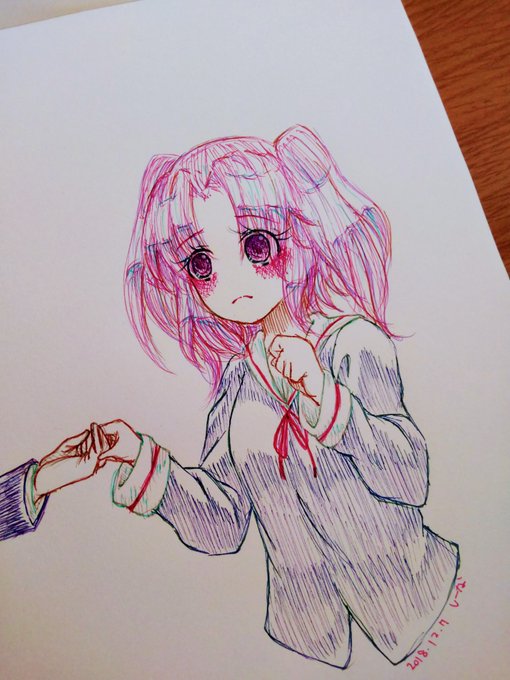 久しぶりに曲聴いたらアニメ観たくなったし、描きたくなった(* ̄∇ ̄*)小紅嫁にしたいよね!原作は追えてない!#未確認で進 久しぶりに曲聴いたらアニメ観たくなったし、描きたくなった(* ̄∇ ̄*)小紅嫁にしたいよね!原作は追えてない!#未確認で進