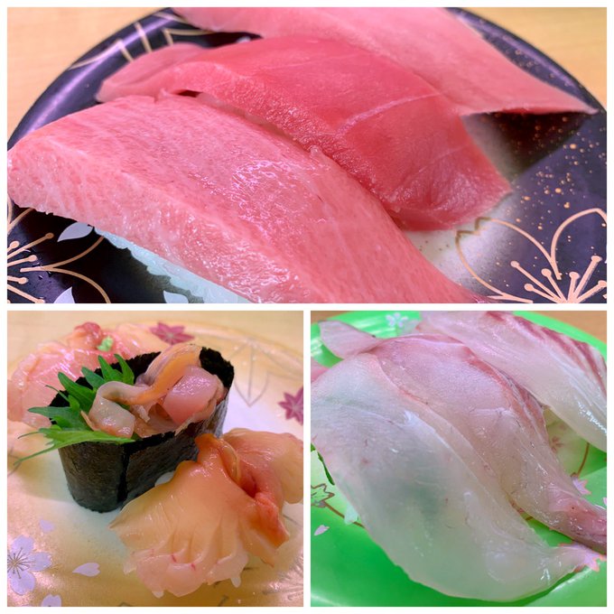 #サクラダリセット 関係で那珂湊を再訪したので回転寿司でランチしたよ。 #サクラダリセット 関係で那珂湊を再訪したので回転寿司でランチしたよ。