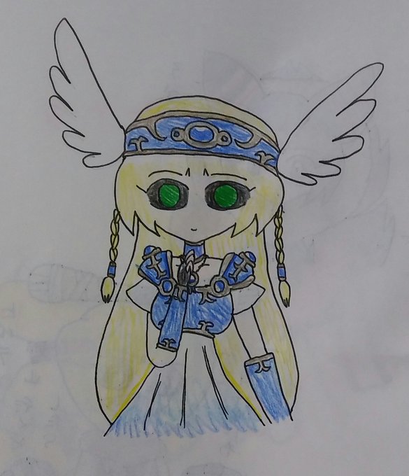 #オレカバトルお絵描き#orecabattle愛天使伝説は雪山に降臨? #オレカバトルお絵描き#orecabattle愛天使伝説は雪山に降臨?