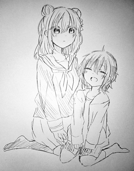 もうちょい会うのが早かったら妄想#ハッピーシュガーライフ ちなさとちゃん中1しおちゃん五歳設定です もうちょい会うのが早かったら妄想#ハッピーシュガーライフ ちなさとちゃん中1しおちゃん五歳設定です