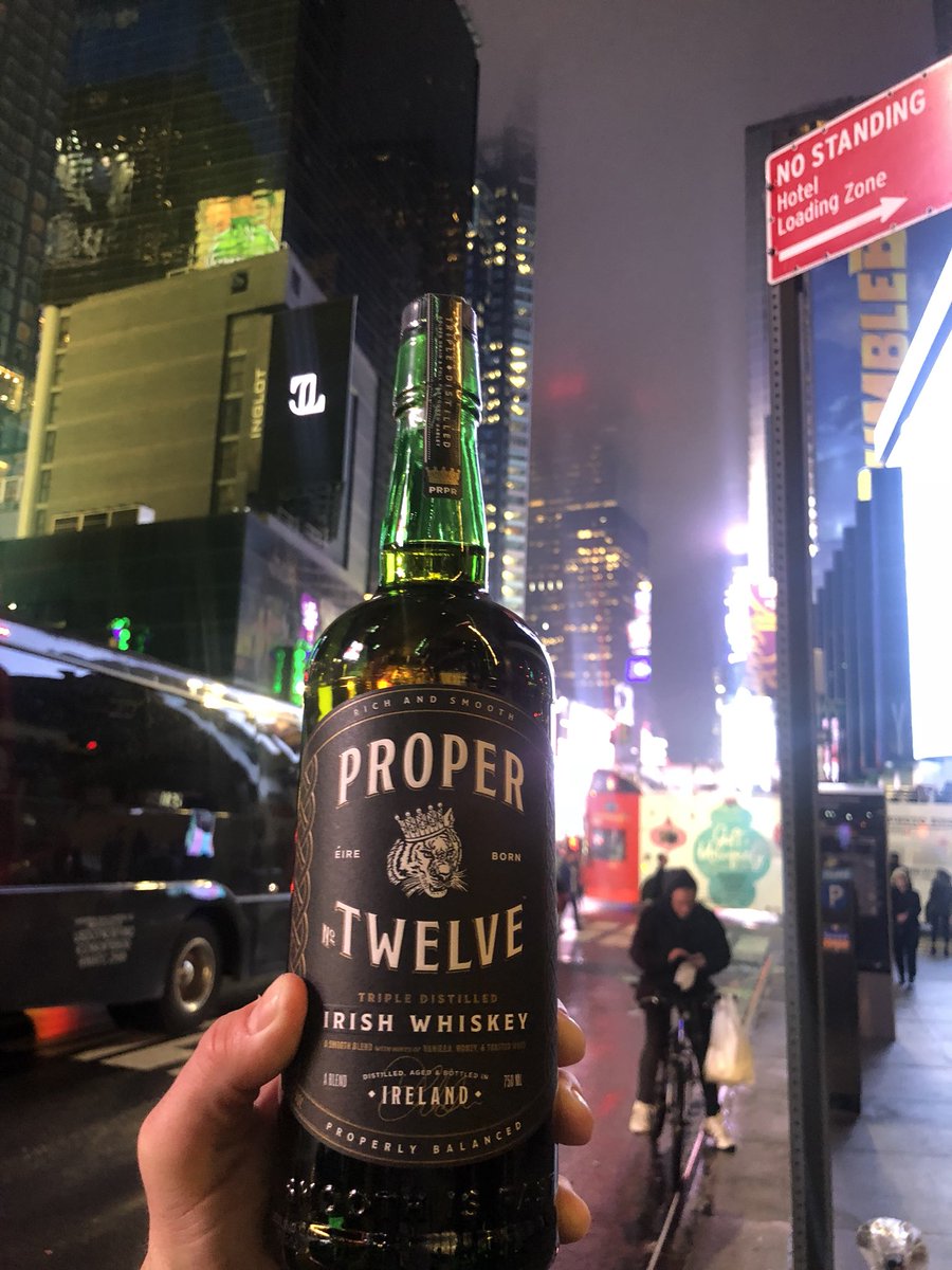 RT @TateAllen23: Times Square NY @ProperWhiskey it’s about to get lit @TheNotoriousMMA good stuff and well done https://t.co/XV9dD9pyRX