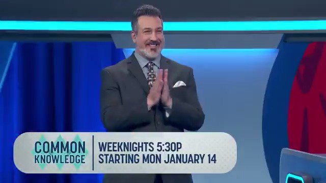 RT @GameShowNetwork: Introducing Common Knowledge with host @RealJoeyFatone!

Weeknights 5:30p Starting January 14 https://t.co/w20civrpIP