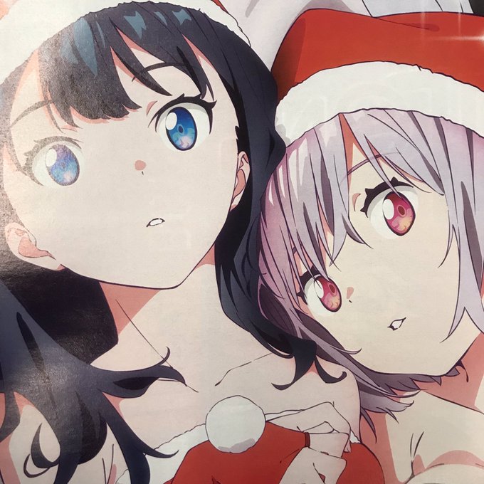 本日発売のアニメージュ1月号にて「SSSS.GRIDMAN」参加アニメーターの斉藤健吾さんによる描きおろしイラスト🎄&a 本日発売のアニメージュ1月号にて「SSSS.GRIDMAN」参加アニメーターの斉藤健吾さんによる描きおろしイラスト🎄&a