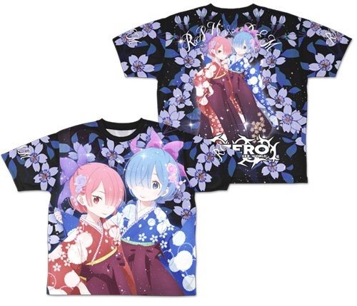 【グッズ】『Re:ゼロから始める異世界生活』より、「レムとラム」を大胆にデザインした両面フルグラフィックTシャツがご予約 【グッズ】『Re:ゼロから始める異世界生活』より、「レムとラム」を大胆にデザインした両面フルグラフィックTシャツがご予約