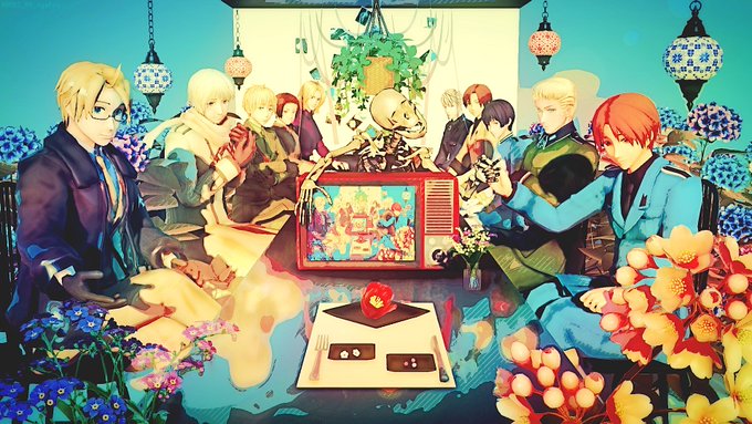 #2018年自分が選ぶ今年の4枚APヘタリアMMD #2018年自分が選ぶ今年の4枚APヘタリアMMD