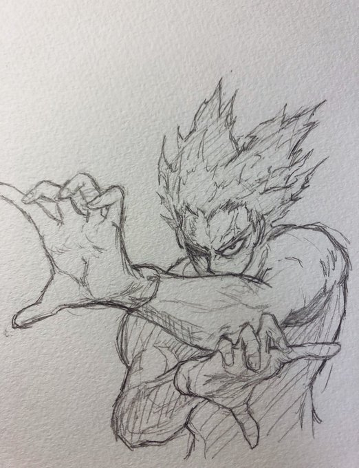 今日のらくがきは寝起きでてきとーに描いたワンパンマンのガロウ。テストも終わって何となく萎えてます。 #絵描きさんと繋がり 今日のらくがきは寝起きでてきとーに描いたワンパンマンのガロウ。テストも終わって何となく萎えてます。 #絵描きさんと繋がり