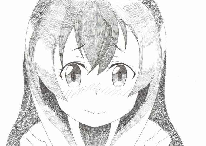 姉ごっこする柚子会長 #すのはら荘の管理人さん #モノクロ 姉ごっこする柚子会長 #すのはら荘の管理人さん #モノクロ