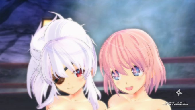 エンディングのやぎゅひば(のつもり)#閃乱カグラ エンディングのやぎゅひば(のつもり)#閃乱カグラ