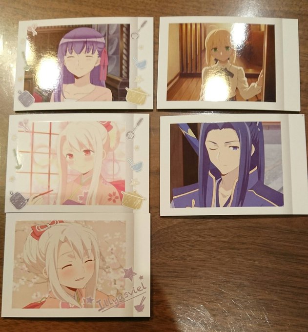 ≪譲渡交換≫ぱしゃこれ、衛宮さんちの今日のごはん譲→桜、セイバー、アサシン、イリヤ求→アーチャー&凛、box特典 ≪譲渡交換≫ぱしゃこれ、衛宮さんちの今日のごはん譲→桜、セイバー、アサシン、イリヤ求→アーチャー&凛、box特典