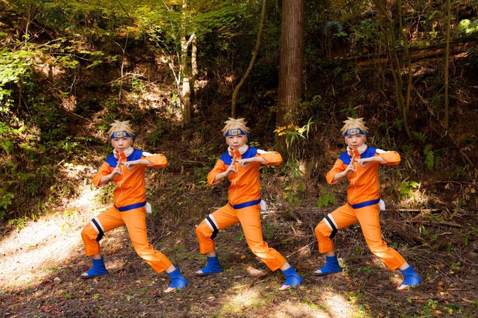 忍法、影分身の術!NARUTO:星加さん 忍法、影分身の術!NARUTO:星加さん