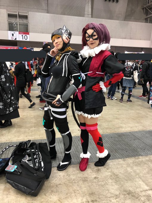 #東京コミコン2018#東京コミコンコスプレ#ご本人に届けキャットウーマンさんとハーレイクインさん!ニンジャバットマン版 #東京コミコン2018#東京コミコンコスプレ#ご本人に届けキャットウーマンさんとハーレイクインさん!ニンジャバットマン版